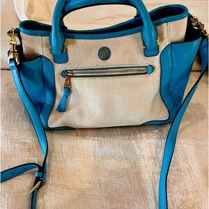 TORY BURCH pocketbook with shoulder straps